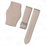 Custom replacement premium calfskin leather bund strap watch band for Rolex Tudor Omega leather Bund watch strap