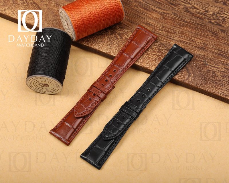 Custom Bvlgari leather rubber straps for Bulgari Assioma watch strap (2)