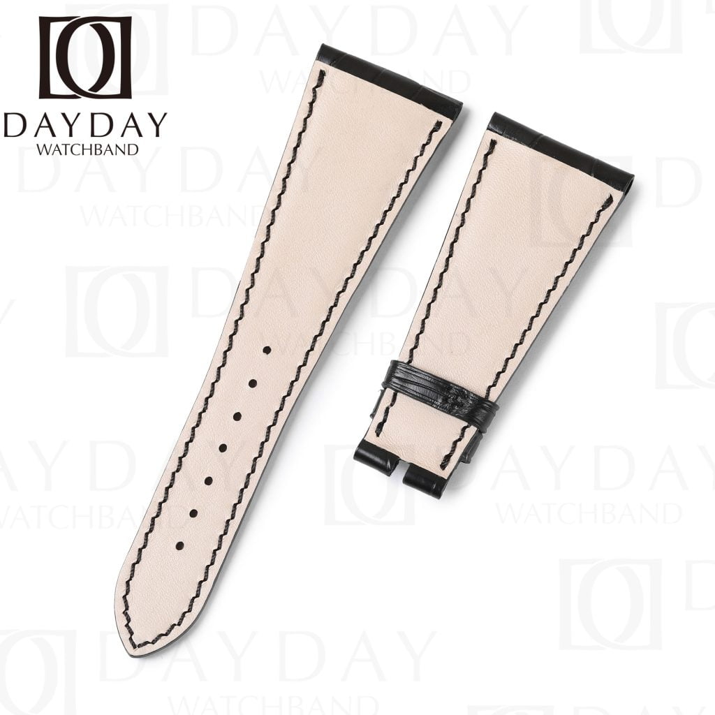 Custom Bvlgari leather watch band for Bulgari Assioma strap (2)