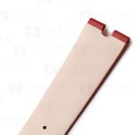Custom 18mm 20mm 22mm red satin leather watchband replacement for Versace Palazzo Empire