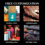 Custom handmade watch band free customization hao