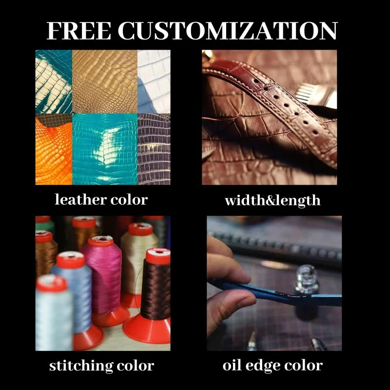 Custom handmade watch band free customization hao