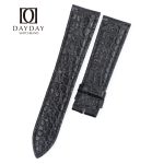 Personalized fancy black crocodile leather replacement watch bnads for Breguet watch