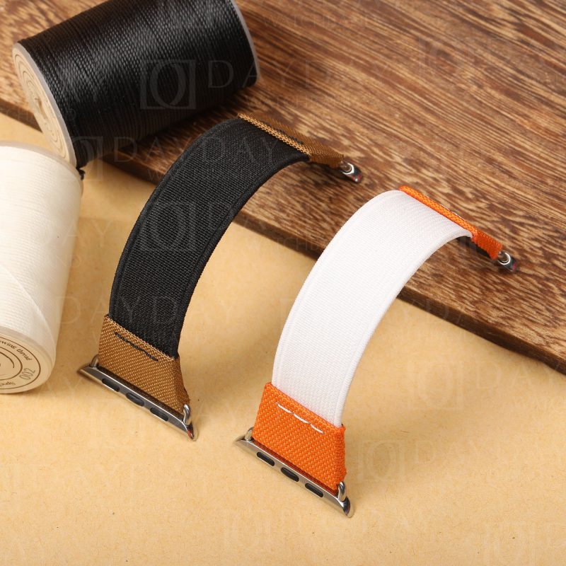 Aftermarket green nylon best Apple watch bracelet band for sale at low price (1)