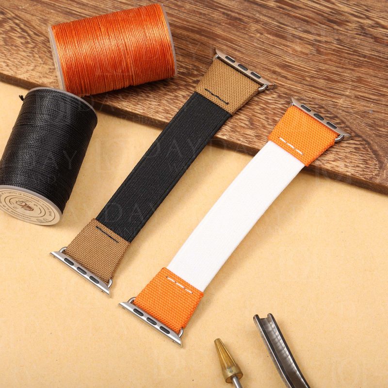 Aftermarket green nylon best Apple watch bracelet band for sale at low price (2)