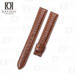 Bespoke Brown Cartier lizard watch strap 18mm 20mm fit for Cartier Ronde Tank Solo