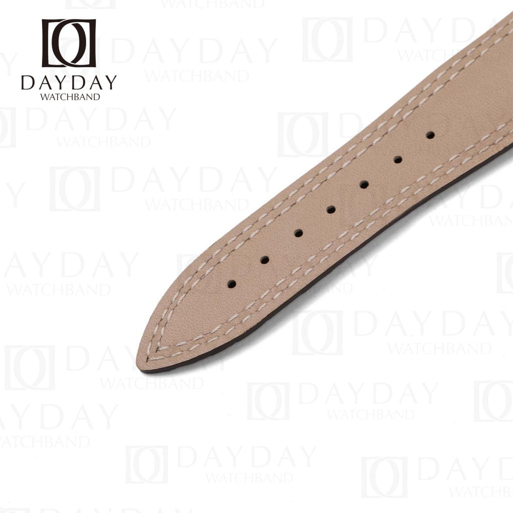 Bespoke brown best quality real Jaeger Lecoultre leather watch straps 22mm Fit for JLC Master compressor, Memovox, Chronograph, Diving