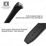 Buy best genuine calfskin Franck Muller Vanguard V32 full diamond qz V41 V45 replacement leather watch bands at discount price