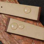 Buy Custom handcrafted Brown satin ladies Glashütte lady serenade replacement straps1