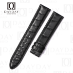 Buy Custom replacement alligator Black leather watch straps for Montblanc Star Legacy luxury watch