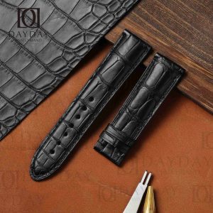 Buy best black Montblanc watch strap replacementaftermarket for Genuine Montblanc Star Legacy