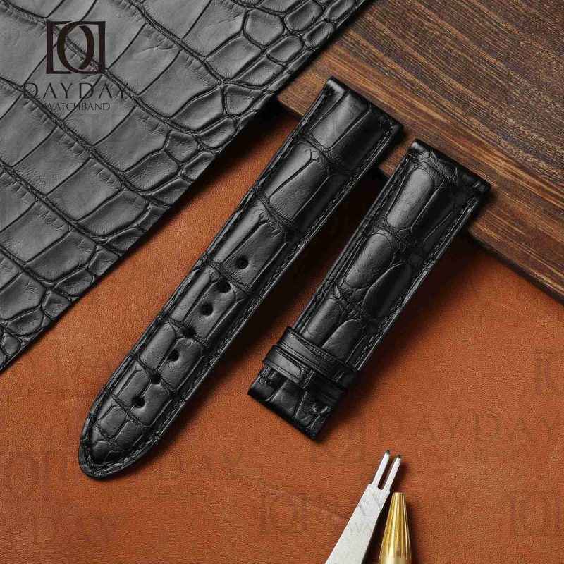 Buy best black Montblanc watch strap replacementaftermarket for Genuine Montblanc Star Legacy