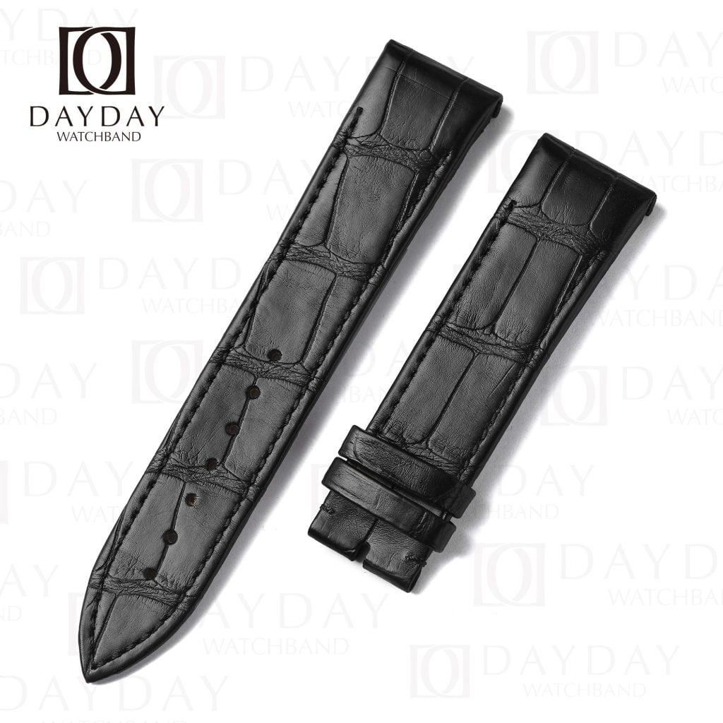 Custom Alligator Leather JLC Bracelet For Jaeger LeCoultre Reverso