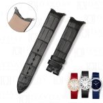 Buy handmade custom great black alligator leather Piaget strap 26mm 32mm for Piaget Limelight Gala, limelight diamond, Twice, G0a42213, G0a41213, G0a41212 high jewelry watch price (2)
