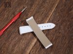 Buy white best quick Release omega planet ocean watch strap for Omega Seamaster Planet Ocean 600m white dial watch – Curved End links (2)