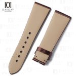Cartier Tank Divan Brown Satin strap replacement for sale