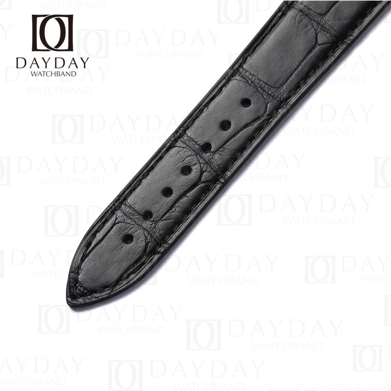 Custom alligator leather JLC watch straps for Jaeger Lecoultre Master watch (2)