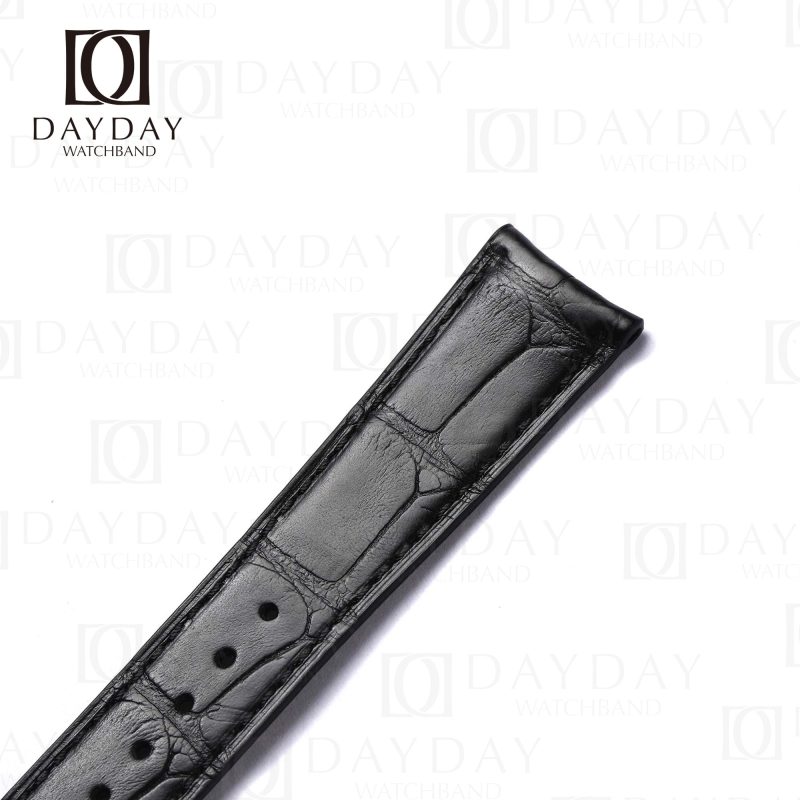 Custom alligator leather JLC watch straps for Jaeger Lecoultre Master watch