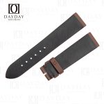 Custom brown satin Glashutte watch strap for Glashutte lady serenade for sale (2)