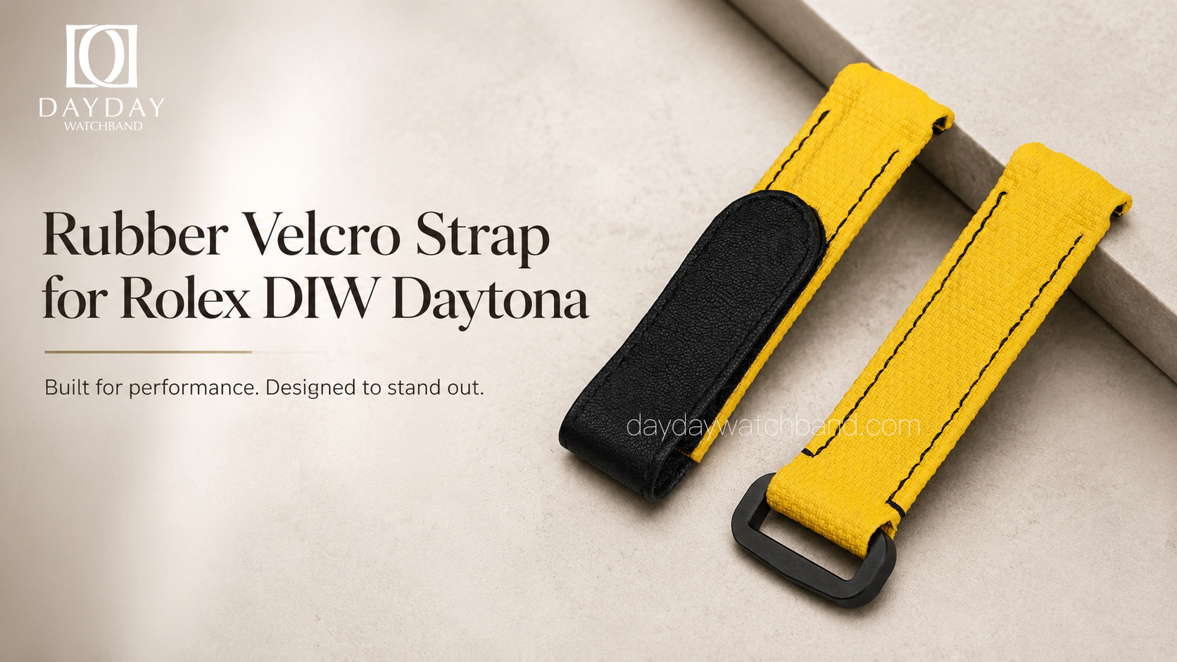 Custom-handmade-Rubber-Strap-for-Rolex-Daytona-diw