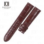 Custom replacement alligator Brown leather watch straps for Montblanc Star Legacy luxury watch