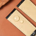Custom watch strap replacement for Montblanc timepieces with soft, water resistant Italian calfskin