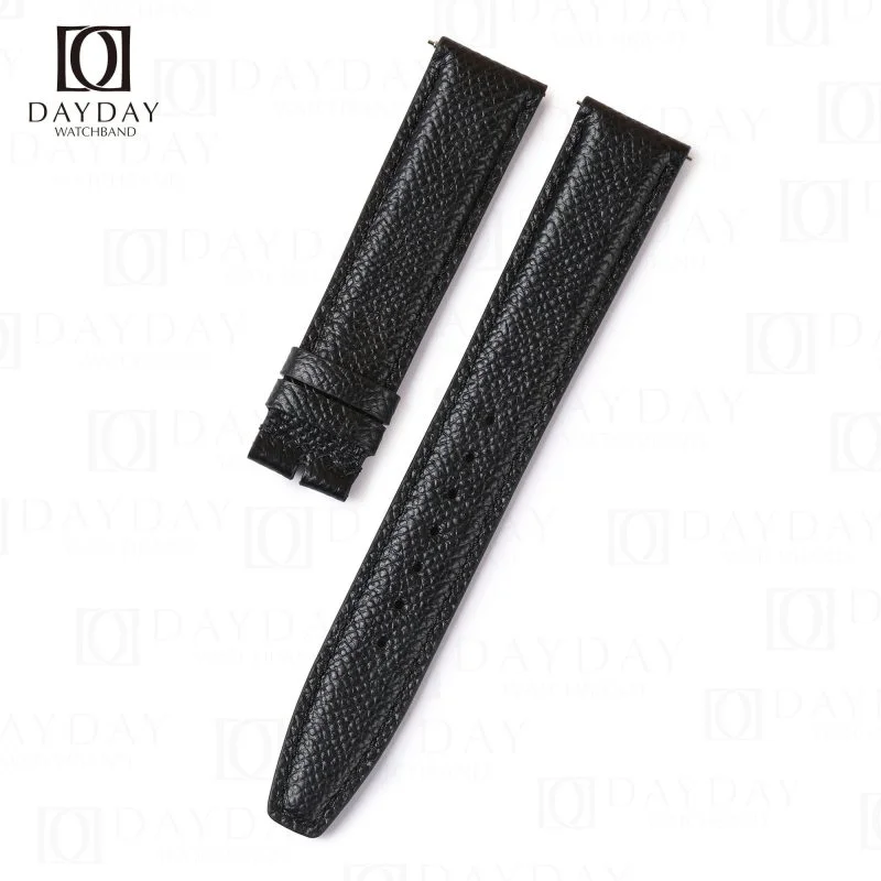 Epsom black leather straps for IWC Schaffhause Portugieser Portofino watch band 20mm 21mm 22mm aftermarket