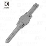 Free Custom alligator leather bund strap for Rolex, Omega, Tudor, Oris, Seiko, Breitling, and more luxury bund watch