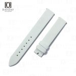 Handcrafted White satin leather Piaget watch bands for Piaget Possession Women (2)