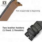 Handcrafted black croco leather Piaget strap for Piaget Limelight Gala, limelight diamond, Twice, G0a42213, G0a41213, G0a41212 high jewelry