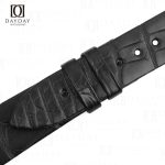 Handcrafted purple croco leather Piaget watch bands for Piaget Piaget Altiplano ultra-thin