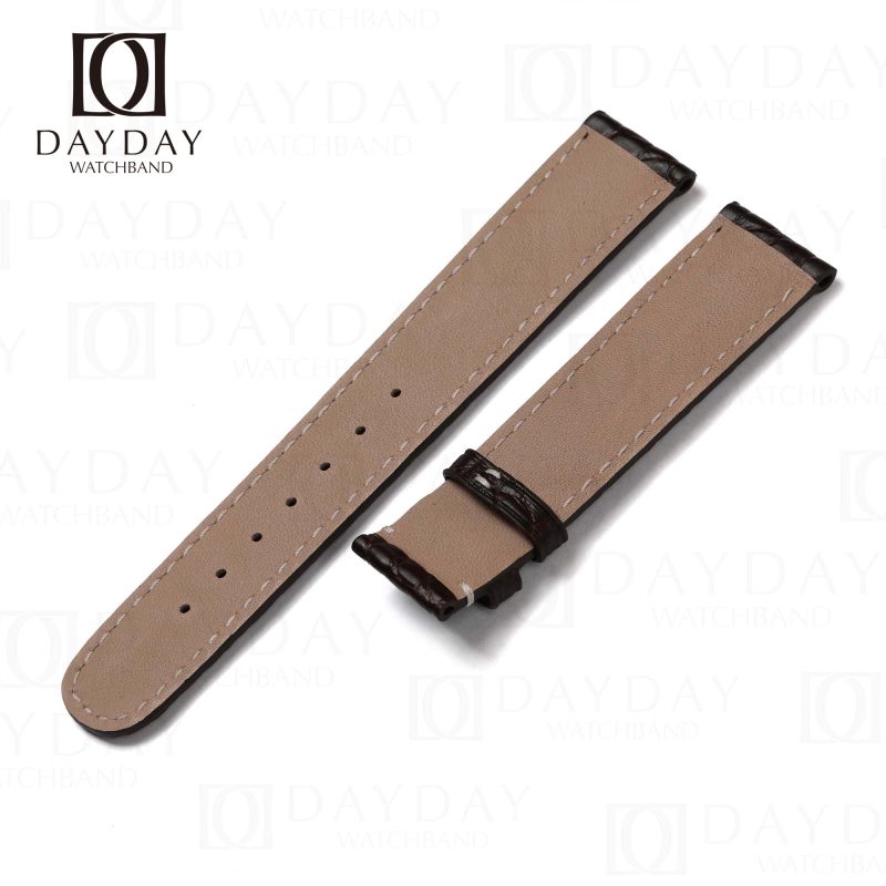 Luxury custom Grand Seiko real alligator leather strap for Elegance Collection, SLGH005, SBGA407, Sbga211 for sale