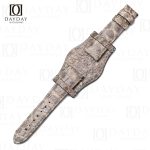 Personalized best Himalayan crocodile bund watch strap 20mm 22mm for Tudor Black Bay 58 41 GMT Heritage Rolex Daytona, Omega Speedmaster, Oris, Seiko, Breitling for sale