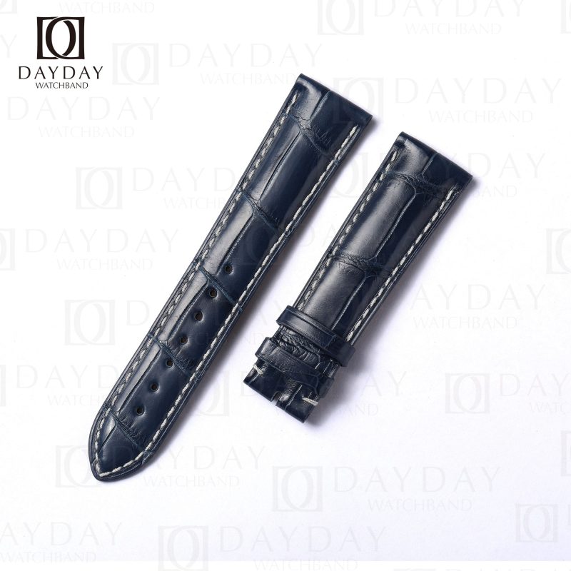 Personalized best alligator longines leather strap 20mm 22mm for Longines Master Collection, Hydroconquest, Conquest, and other Longines watches