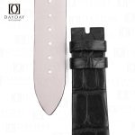 Personalized black alligator custom Piaget watch leather bands quick switch Piaget watch leather strap at low price