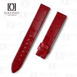 Replacement Red real crocodile leather Piaget Altiplano ultra-thin watch leather bands for sale shop online