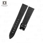 Replacement black real crocodile leather Piaget Altiplano ultra-thin watch leather bands for sale shop online