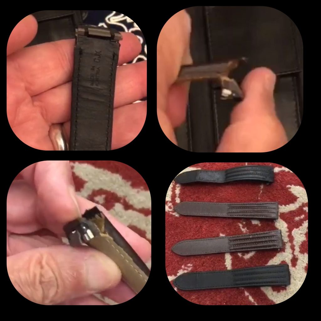 broken original Cartier Roadster strap