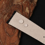 waterproof calfskin lining curved end alligator leather strap for jaeger lecoultre master