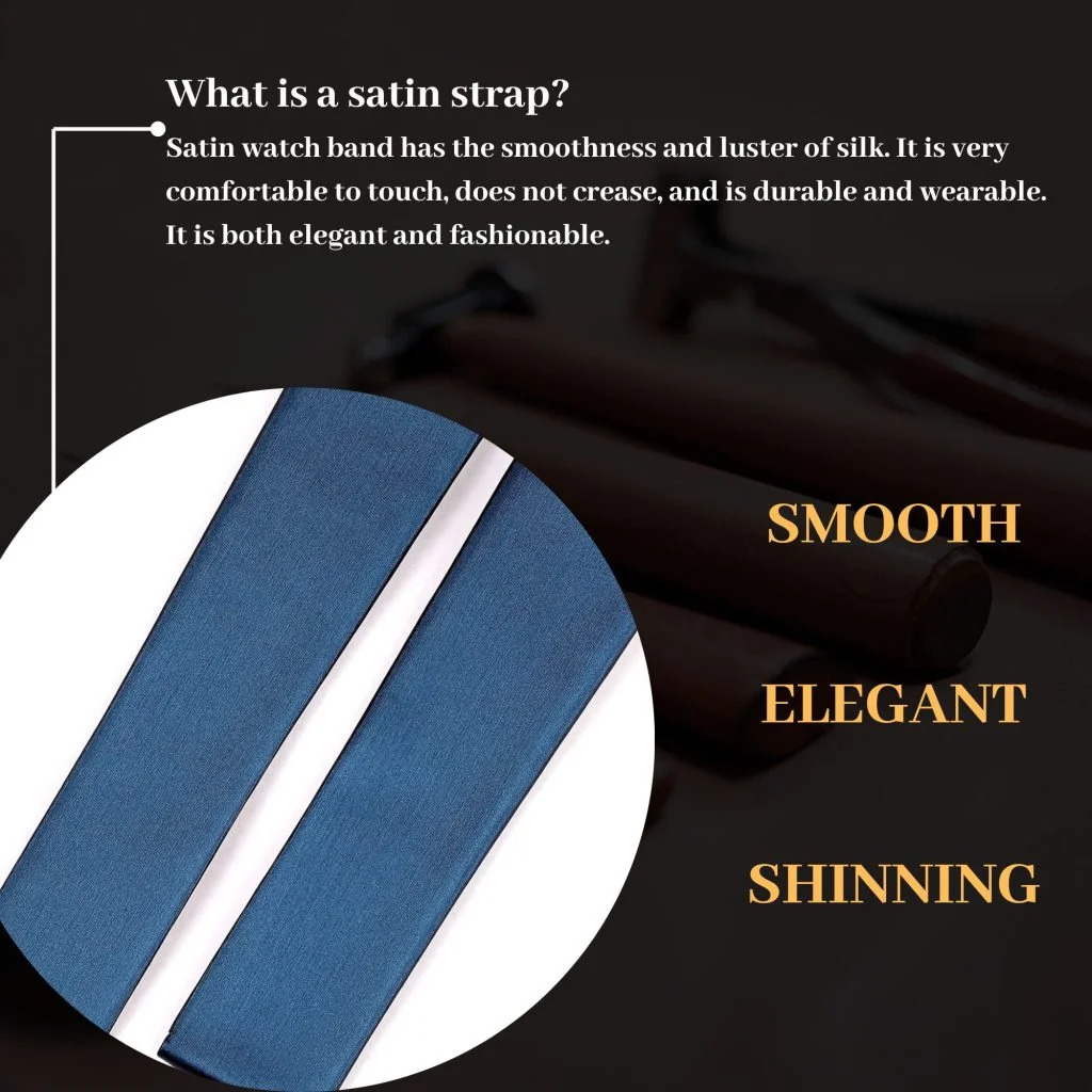 what is satin watch strap introduction of stain watch band