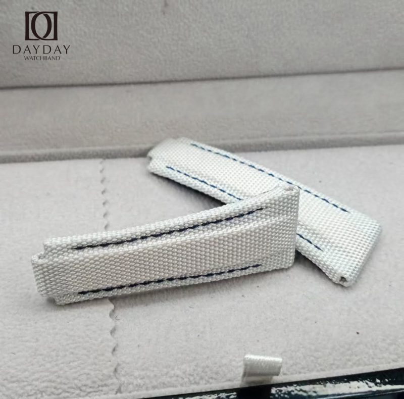20mm canvas watch band for Rolex Submariner nylon strap replacement (2)