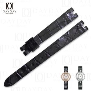 Aftermarket genuine Chopard Happy Floating Dancing Diamond watch leather bands belt for sale at low price (2)