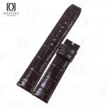 Bespoke brown free customization Baume and Mercier alligator leather strap for Baume & Mercier Crestmark 86888592 luxury watches (2)