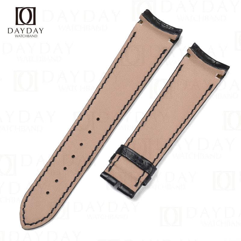 Bespoke custom best croco leather Ulysse Nardin GMT Perpetual Calendar watch strap and bands replacement aftermarket (2)