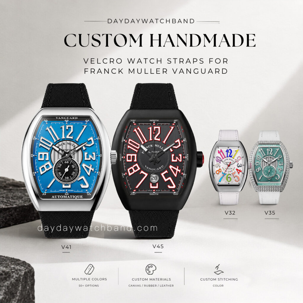 Bespoke Handmade Watch Band for Franck Muller Vanguard