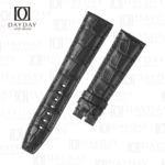 Buy Custom Buy bespoke Black genuine alligator leather Audemars Piguet flat end strap for AP Code 11.59, Remaster 01