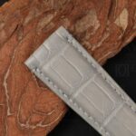 Buy Custom Buy bespoke Grey genuine alligator leather Audemars Piguet flat end strap for AP Code 11.59, Remaster 01 (4)