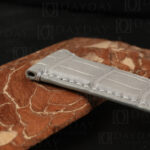 Buy Custom Buy bespoke Grey genuine alligator leather Audemars Piguet flat end strap for AP Code 11.59, Remaster 01 (5)