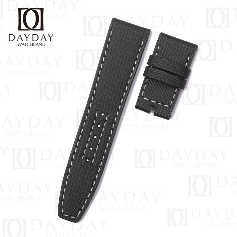 Buy Custom best Nylon fabric Black watch bands straps replacement for Tudor Heritage Black Bay Bronze P01 timepiece