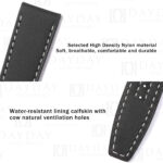 Buy Custom best Nylon fabric Black watch bands straps replacement for Tudor Heritage Black Bay Bronze P01 timepiece watch band (3)